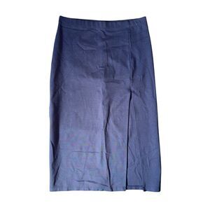 EUC Aritzia Babaton Pencil‎ Slit Skirt Size 12 Dive Blue